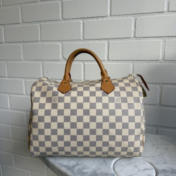 Louis Vuitton Speedy 30 Damier Azur